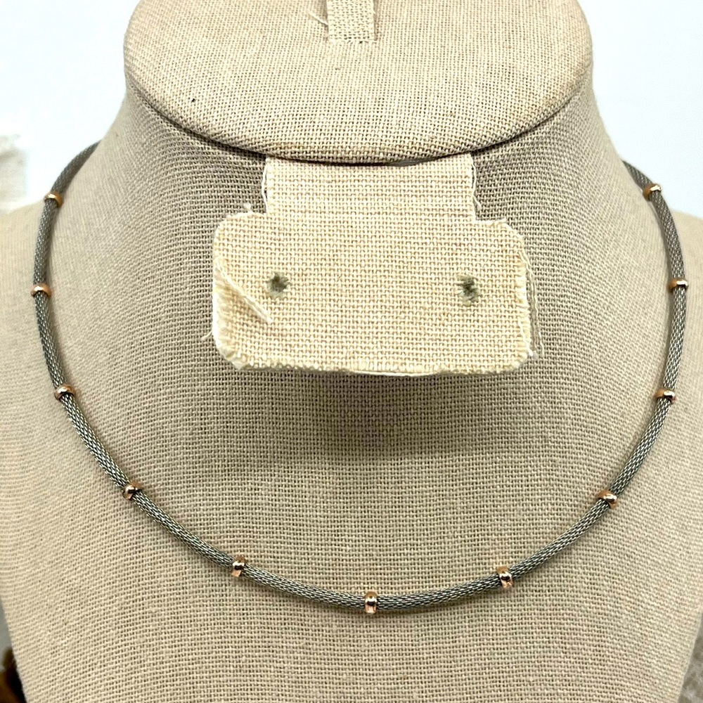 Vintage 925 Sterling Silver MILOR Italy Necklace – Estate Collection